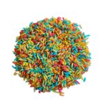 Grennn speelrijst regenboog mix – 750 gram 1